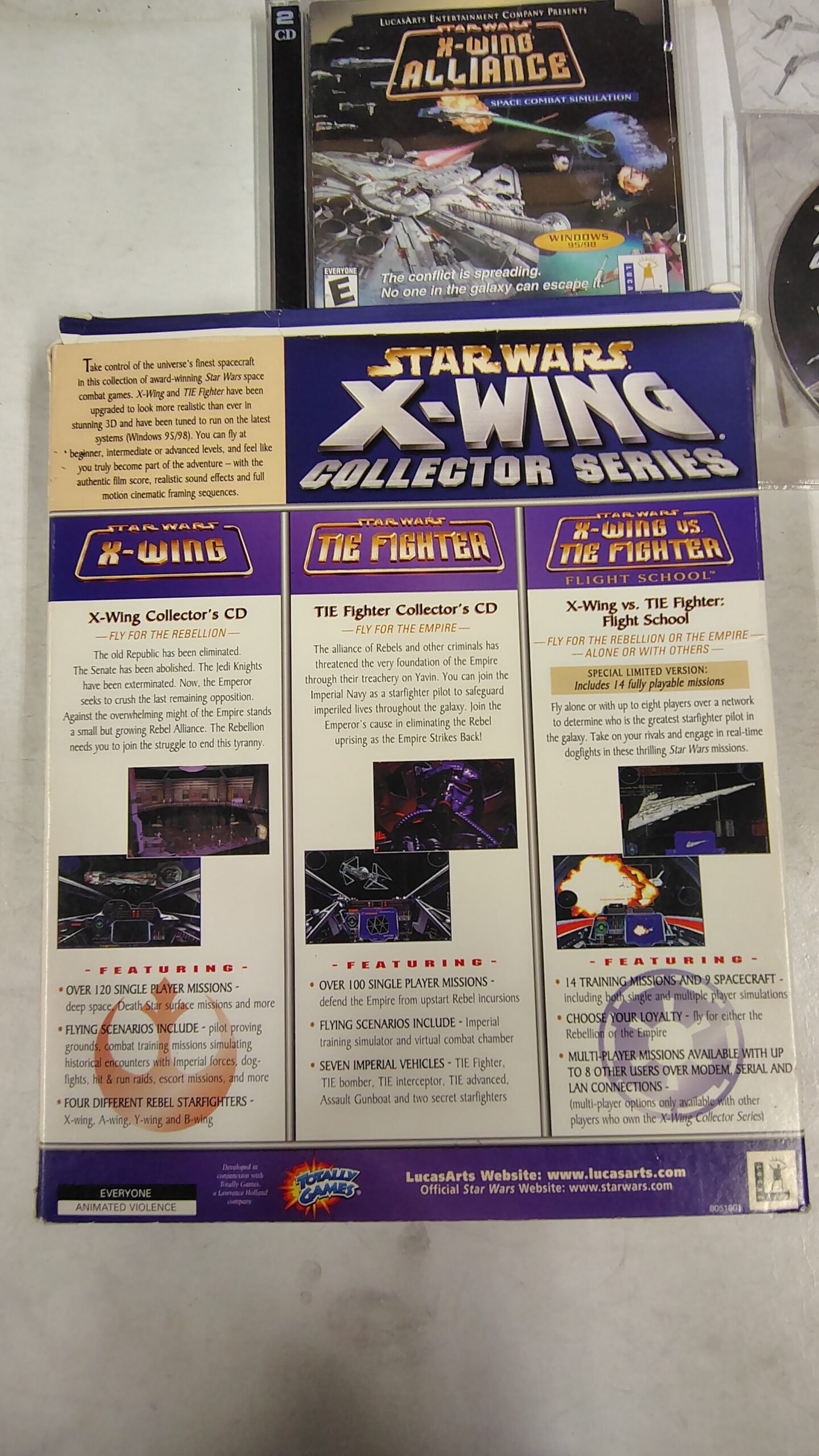 Star Wars PC Game Bundle X-Wing Collector Series & X-Wing Alliance