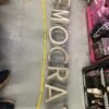 Vtg Democrat Sign Building Aluminum Butler pa History Political Liberal 4' x 12"
