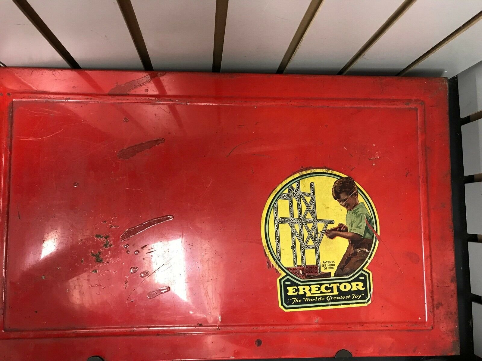 Vintage #8 1/2 All-electric Erector Set Giant Ferris Wheel A.c. Gilbert Usa Supe