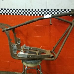 Pro Street Frame Swingarm Harley FXR Wide tire Carolina Custom Chopper Rubber Mo