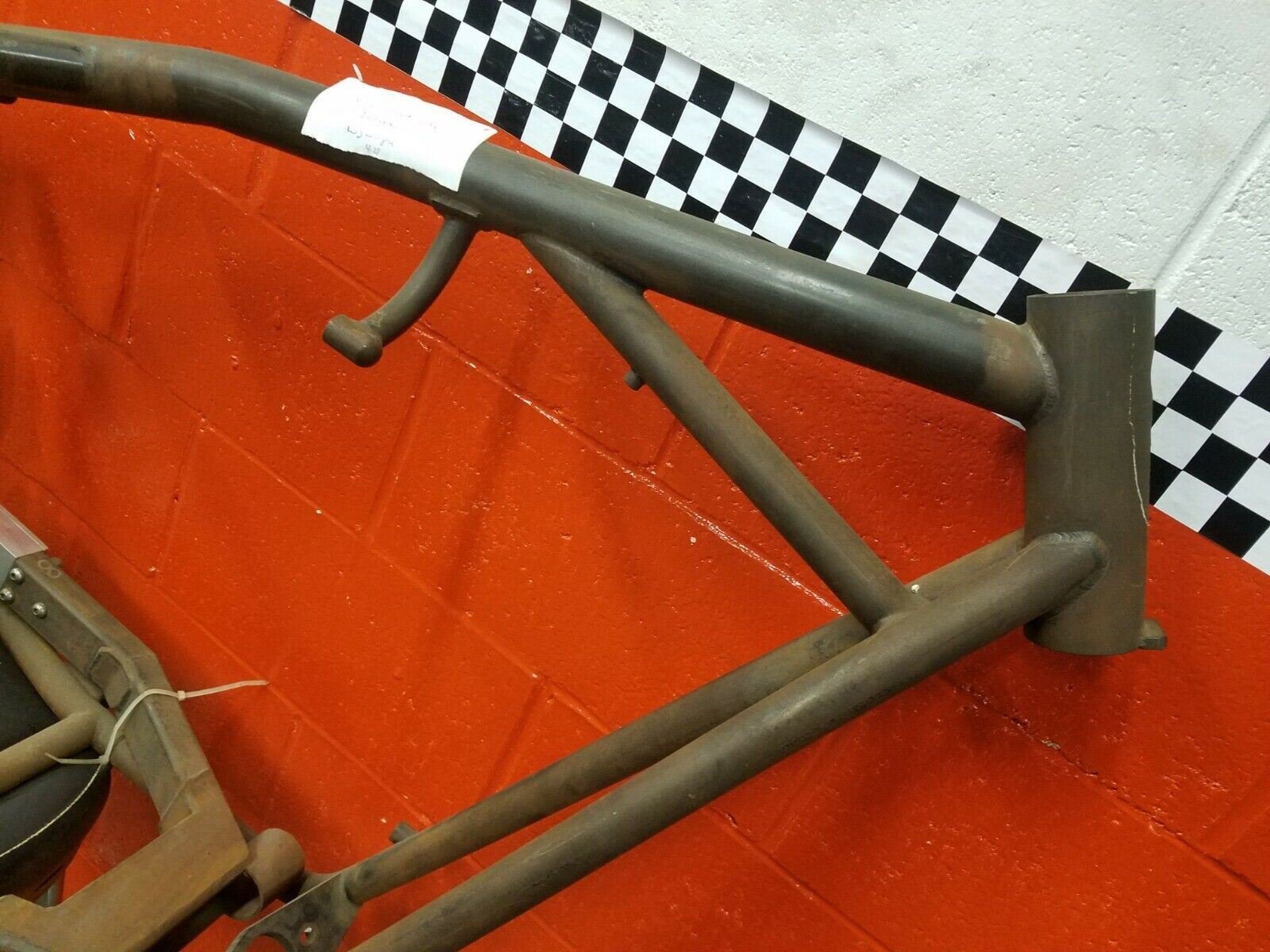 Pro Street Frame Swingarm Harley FXR Wide tire Carolina Custom Chopper Rubber Mo