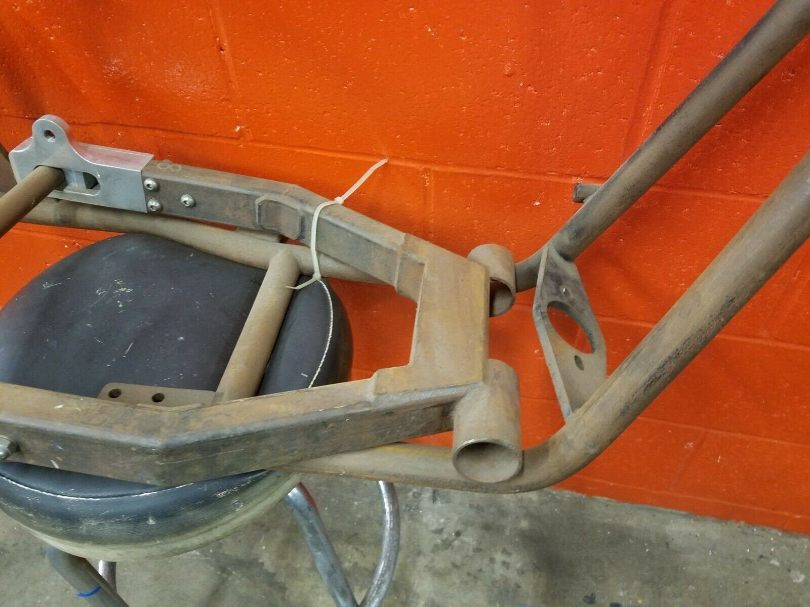 Pro Street Frame Swingarm Harley FXR Wide tire Carolina Custom Chopper Rubber Mo