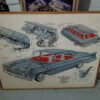 174214469841-0.jpg Vintage Mercury Comet 1961 Dealer Service Sign Poster Framed Shehab motors new k