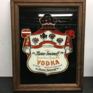 174214472574-0.jpg VINTAGE PIERRE SMIRNOFF VODKA HARTFORD USA WALL SIGN, MAN CAVE, GARAGE, BAR