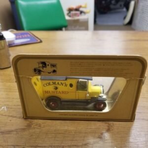 Matchbox car Models of Yesteryear 1912 Ford Model T Coleman's Mustard Box 35:1