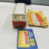 174223558996-2.jpg Vintage Mint Lesney Matchbox Toy Car Box #68 Mercedes coach Bus Orange