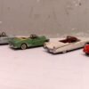 Franklin Mint 55 Chevy Belair Corvette 53 Buick 59 Cadillac Convertible Lot 1:43