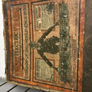174230110449-0.jpg Vintage Antique Lionel Train Set Outfit #296 O Guage Collector 1927-1928 Box!!