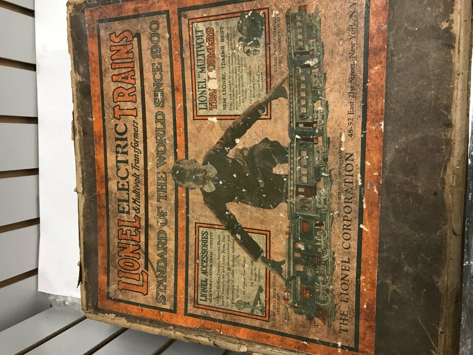 Vintage Antique Lionel Train Set Outfit #296 O Guage Collector 1927-1928 Box!!