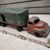 Vintage HUBLEY KIDDIE TOY Ford Motor Express Transport Truck No 507 Cast Metal T