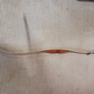 Vtg Ben Person pony Wood fiberglass recurve hunting bow around 1970 # 2 archery