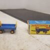 Vintage Matchbox series no . 40 Blue Hay Trailer toy with original box hobby
