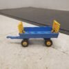 Vintage Matchbox series no . 40 Blue Hay Trailer toy with original box hobby