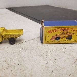 Vintage Matchbox series no.16 Scammell Mountaineer Snowplow toy w original box