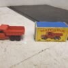Vtg Matchbox series no. 48 Red Dodge Dumper Truck toy original box hobby 1960's