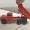 Vtg Matchbox series no. 48 Red Dodge Dumper Truck toy original box hobby 1960's