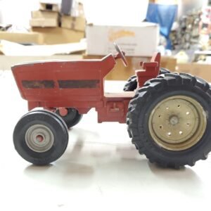 Vintage The Ertl red international tractor tin toy tractor collectable hobby