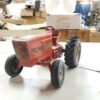 Vintage The Ertl red international tractor tin toy tractor collectable hobby