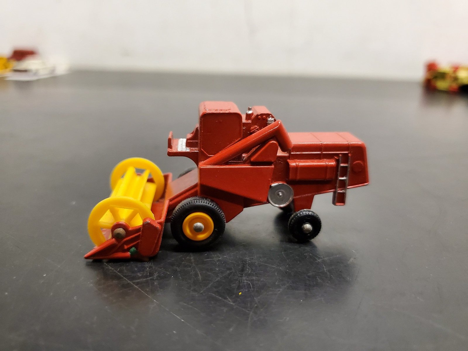 20210629112610a.jpg VTG "MATCHBOX" SERIES No. 65 CLAAS COMBINE HARVESTER MADE IN ENGLAND BY LESNEY