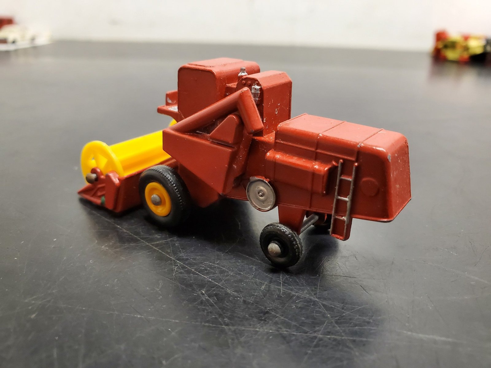 20210629112623a.jpg VTG "MATCHBOX" SERIES No. 65 CLAAS COMBINE HARVESTER MADE IN ENGLAND BY LESNEY