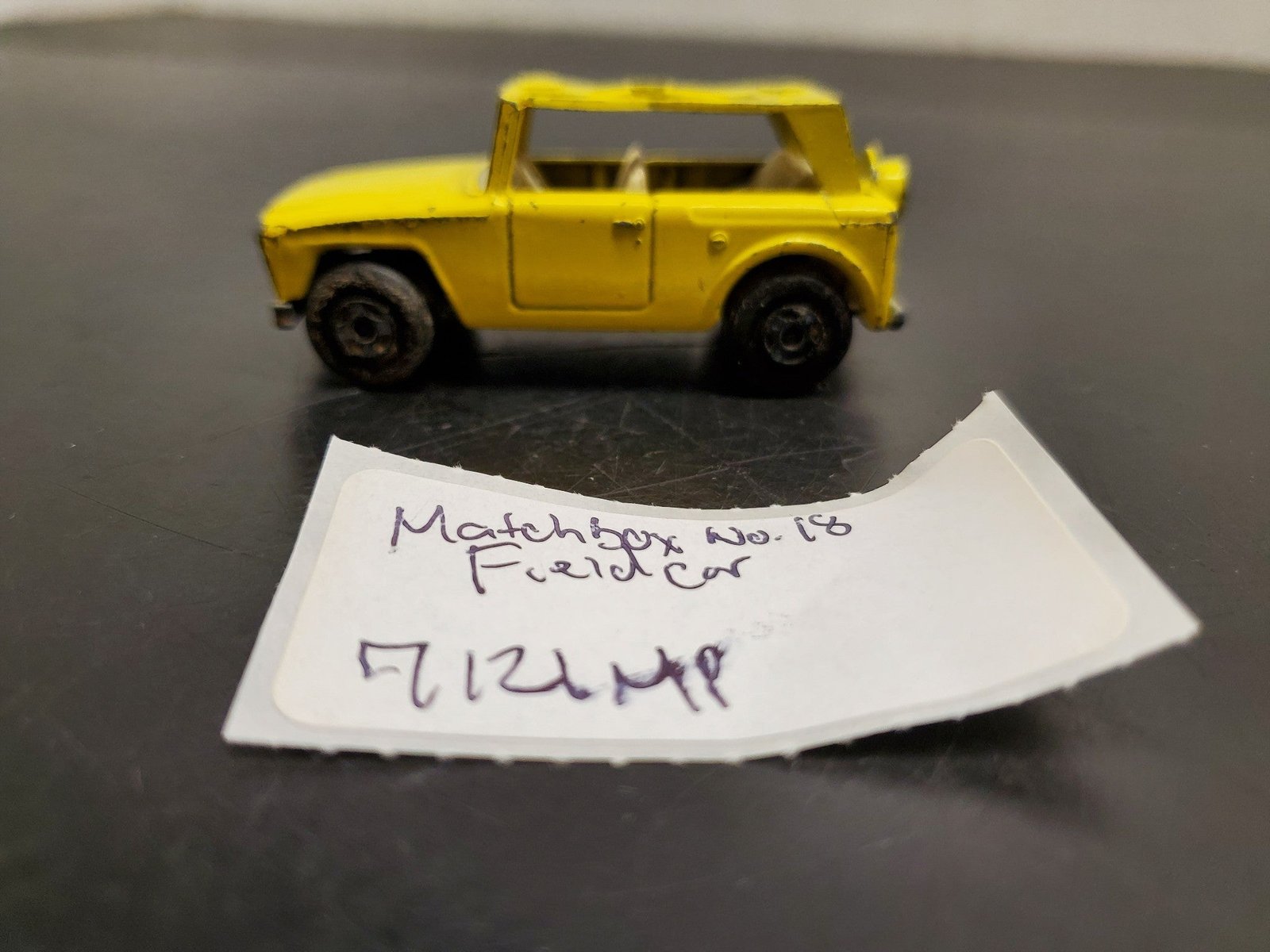 MATCHBOX SERIES No. 18 1969 LESNEY PRODUCTS FIELD CAR MADE IN ENGLAND