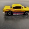 20210702100101a.jpg Vintage 55' Hot Wheels Yellow Chevy Mattel 1978 Malaysia hot rod hood scoop