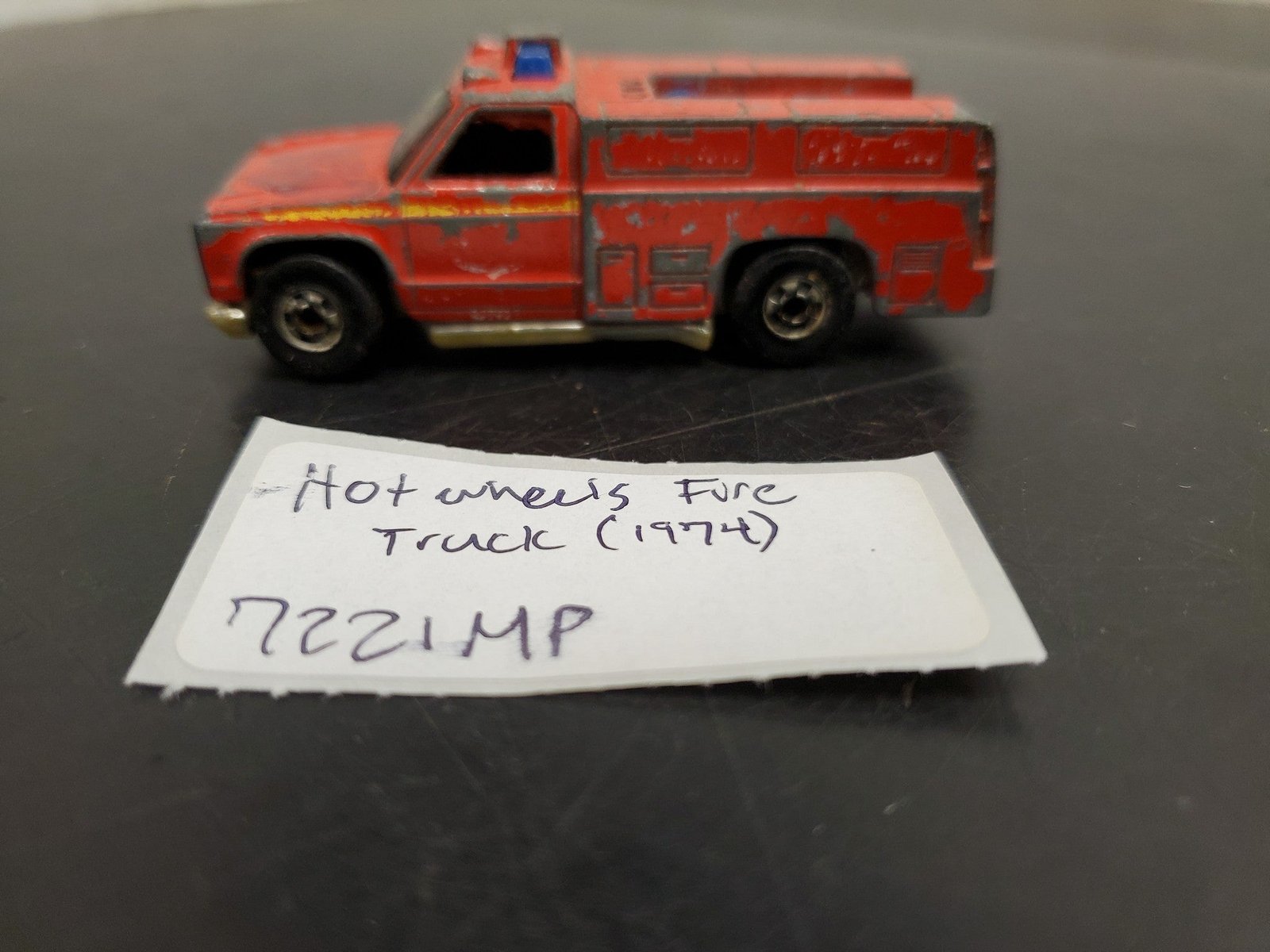 20210702101507a.jpg 1974 Vintage Hot Wheels Fire Truck Die Cast Toy Car MATTEL made in HONG KONG