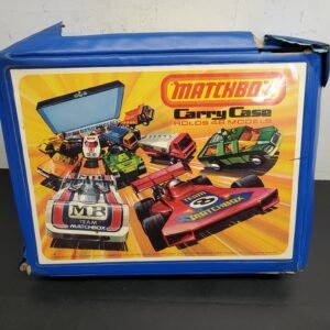 1976 MATCHBOX Official Carry Case Holds 48 Models Team Matchbox COMES WITH TRAYS