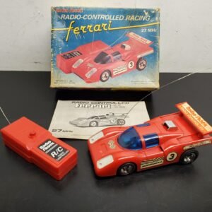 VTG Radio Shack Ferrari Radio Control Racing Car 27 MHZ GEARHEAD TOP GEAR LOVERS