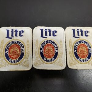 20210708100518a.jpg Vintage Lite A Fine Pilsner Beer Distributor Back of Jacket Patch 1970's 4"X 3"
