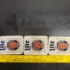 Vintage Lite A Fine Pilsner Beer Distributor Back of Jacket Patch 1970's 4"X 3"