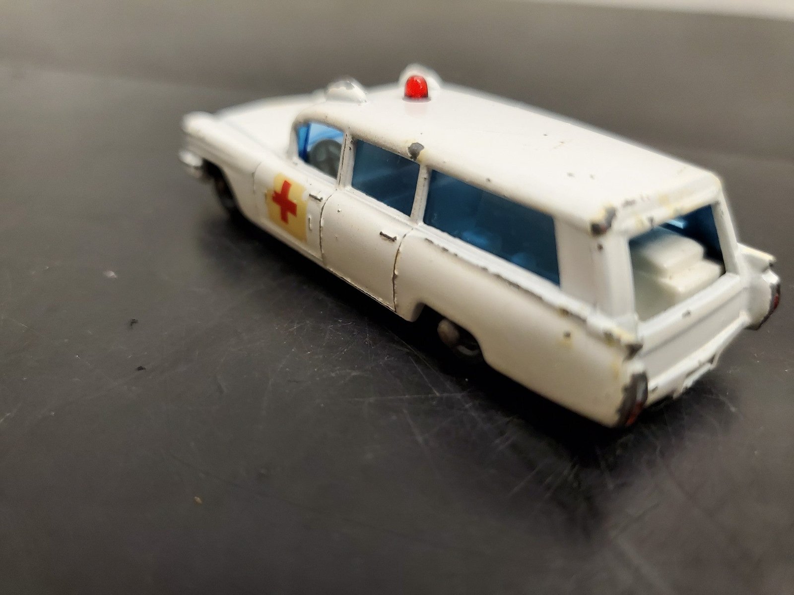20210715105918a.jpg VTG MATCHBOX SERIES NO. 54 S&S CADILLAC AMBULANCE MADE IN ENGLAND BY LESNEY