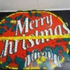 20210717122058a.jpg VINTAGE MERRY CHRISTMAS HEAVY CARDBOARD POSTER FOR CHRISTMAS IN JULY!!!