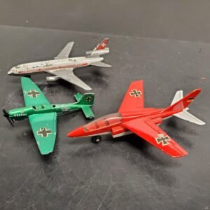 VTG MATCHBOX/LESNEY LOT OF 3 AIRPLANES  1973 APLPHA JET SB11, SB7 & SB13DC10