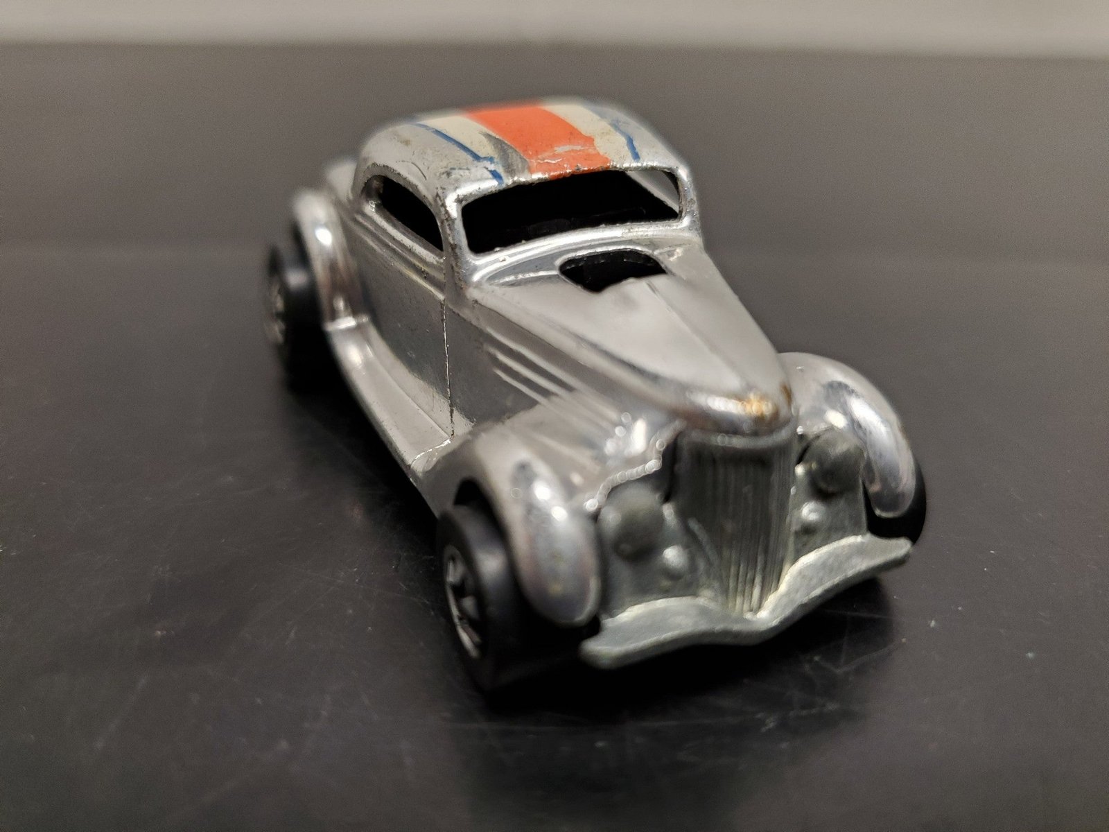 Hot Wheels Neet Streeter Mattel 1975-Made in HK-Silver Ford-Oldie But A Goodie