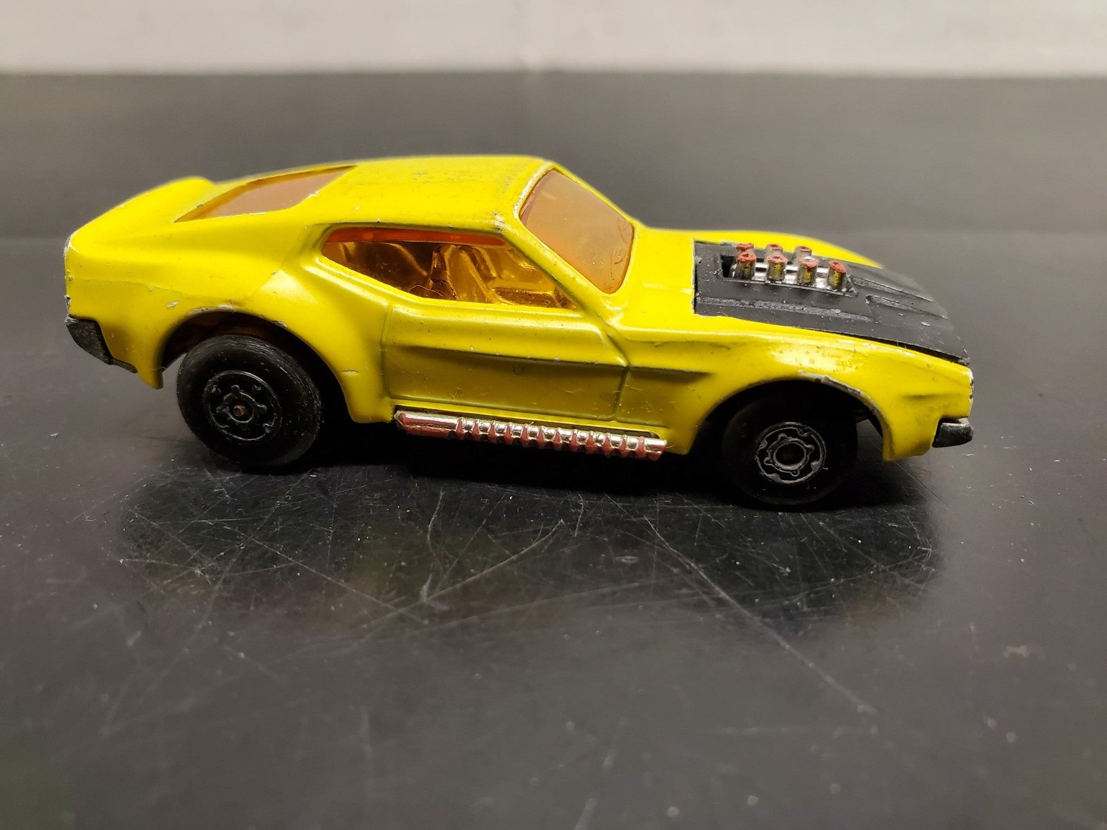 Matchbox Superfast No. 44 Boss Mustang Made in England by Lesney 1972