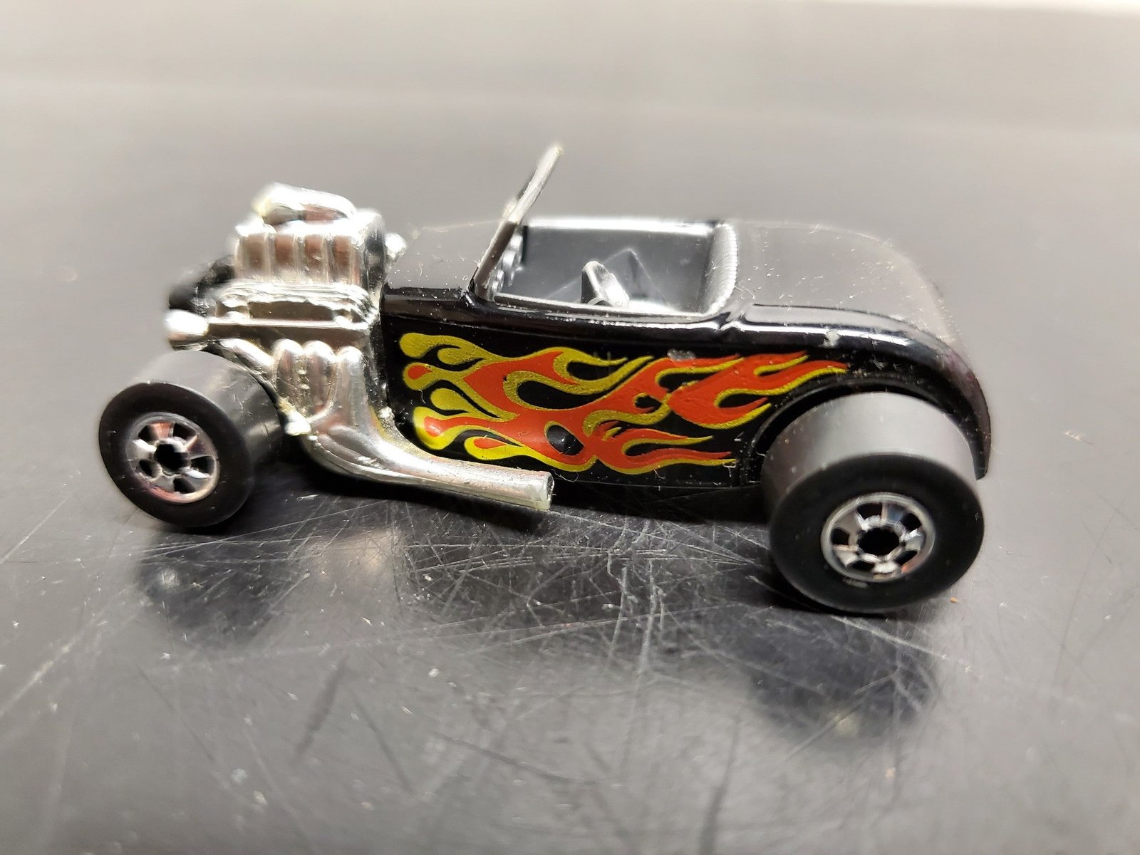 Hot Wheels Hot Rod with Flames 1975 Mattel Made in HK