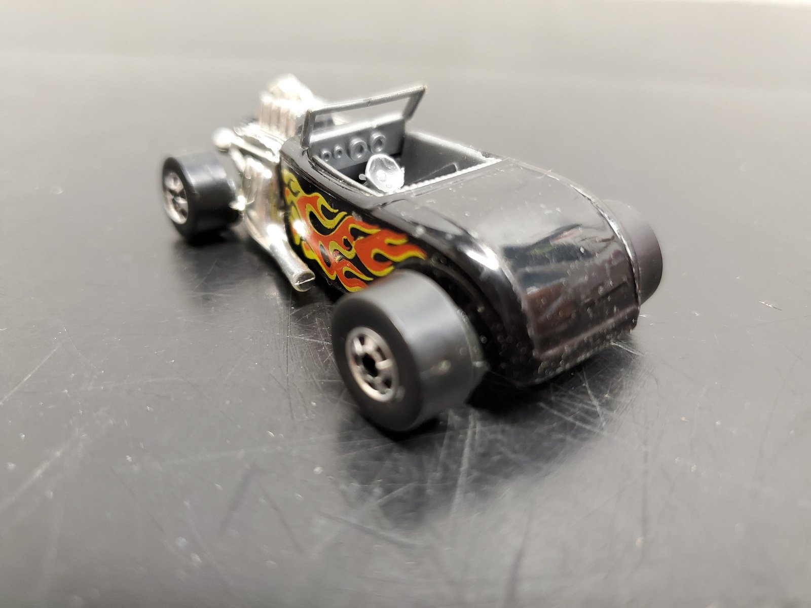 Hot Wheels Hot Rod with Flames 1975 Mattel Made in HK