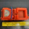 Vintage Amloid Toy Plastic Jeep Model Truck Red 7.5 inches