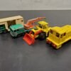 Vtg Matchbox Collection-8 Wheel Crane, Shunter, Tractor Shovel, Horse-Box-Lesney