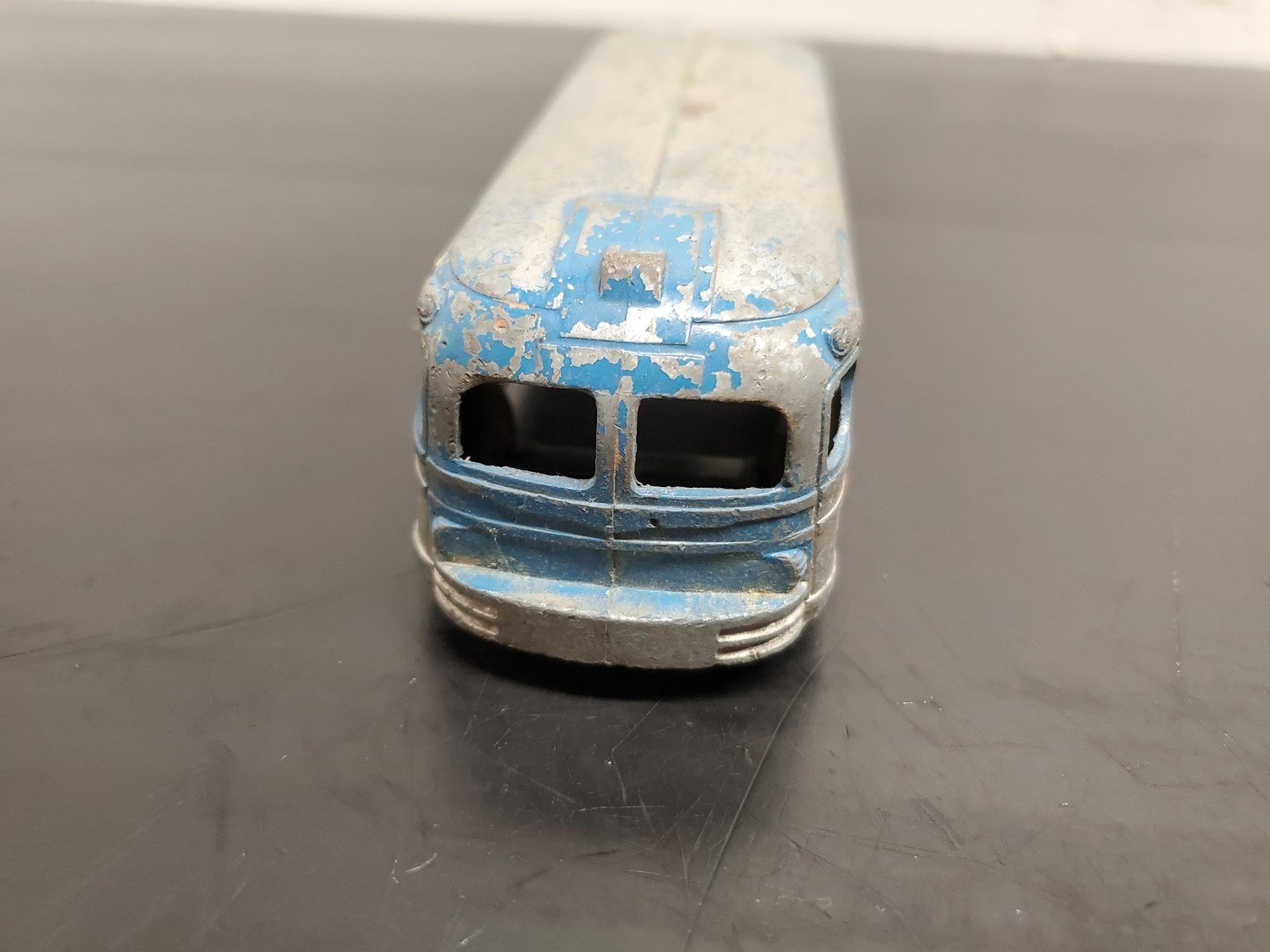 Vintage Greyhound Lines Bus Tootsie Toy Made in USA Diecast Collectible Rare