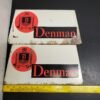 Vtg Pair Of Metal Denman Tires Gas Station Signs Display Advertising Unique