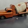 Vtg 1950s Bronze Structo Truck Ready-Mix Concrete Pressed Steel VF Condition
