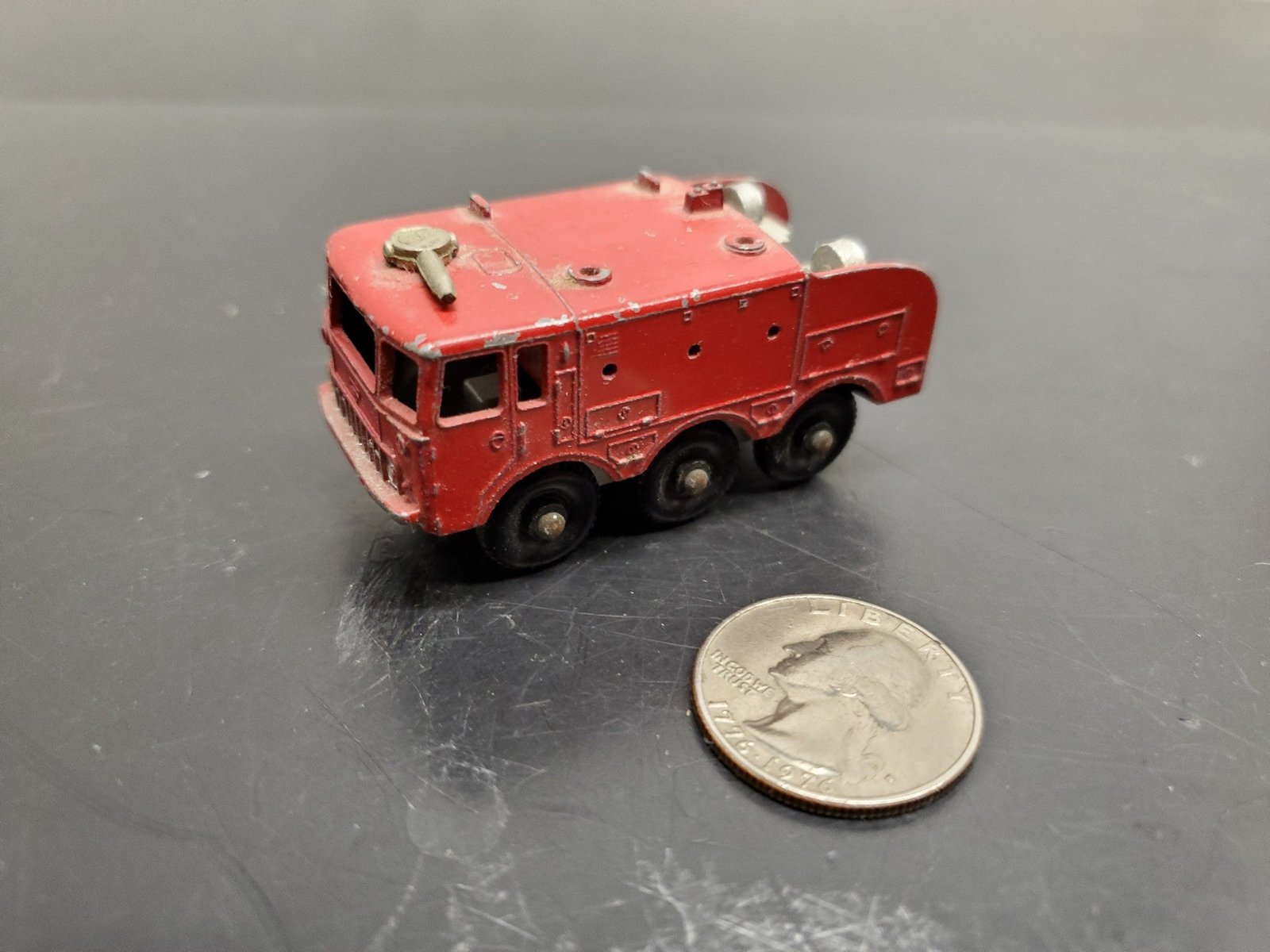 Vintage Lesney No. 63 "Foamite" Crash Tender Made in England by Lesney