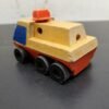 Vintage Mattel Inc. 1971 Wooden Block Toy 6 Wheeled Truck Made in Korea Unique