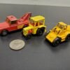 Vtg Corgi Juniors Land Rover Tractor & Super Loadmaster Diecast WhizzWheels Nice