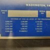 Vtg Metalware William M. Bailey Company Washington PA Hanging Wall Plaque Sign
