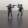 Vtg Louis Marx Toys US Soldiers Civil War Rifle Trumpet Sounding Collectibles