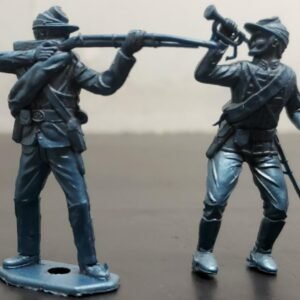 20220128105610a.jpg Vtg Louis Marx Toys US Soldiers Civil War Rifle Trumpet Sounding Collectibles