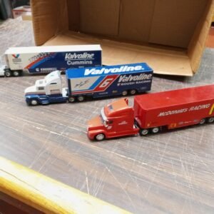 McDonalds Valvoline Cummins Roush Racing Bosch Du Pont Ford Snap-On Semi-Trucks
